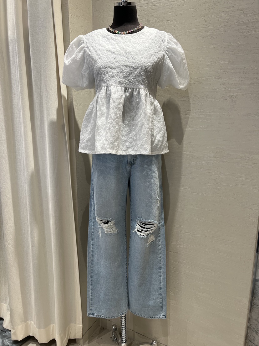 HI HIGH韓國直郵㊣東大門實拍女裝新品25春夏熱賣襯衫蕾絲衫SEESTAR/hi high襯衫/蕾絲衫