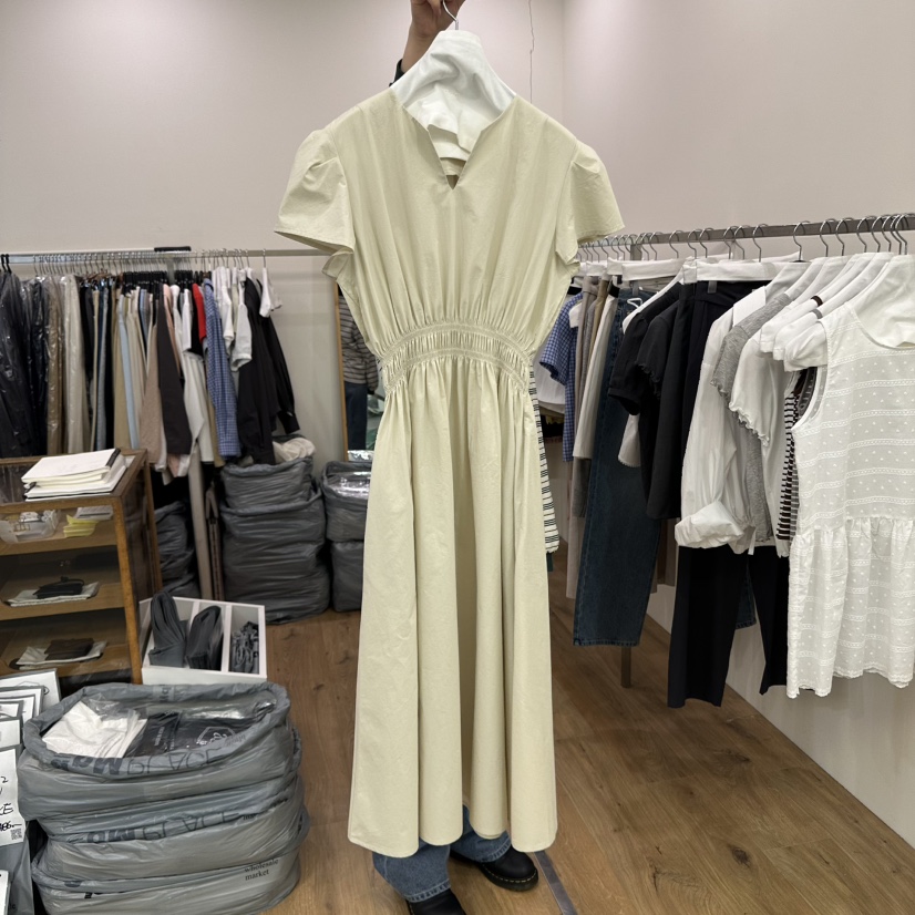 AGO韓國直郵㊣女裝新品人氣休閑25春夏時尚推薦熱賣連衣裙AGO連衣裙圖色2