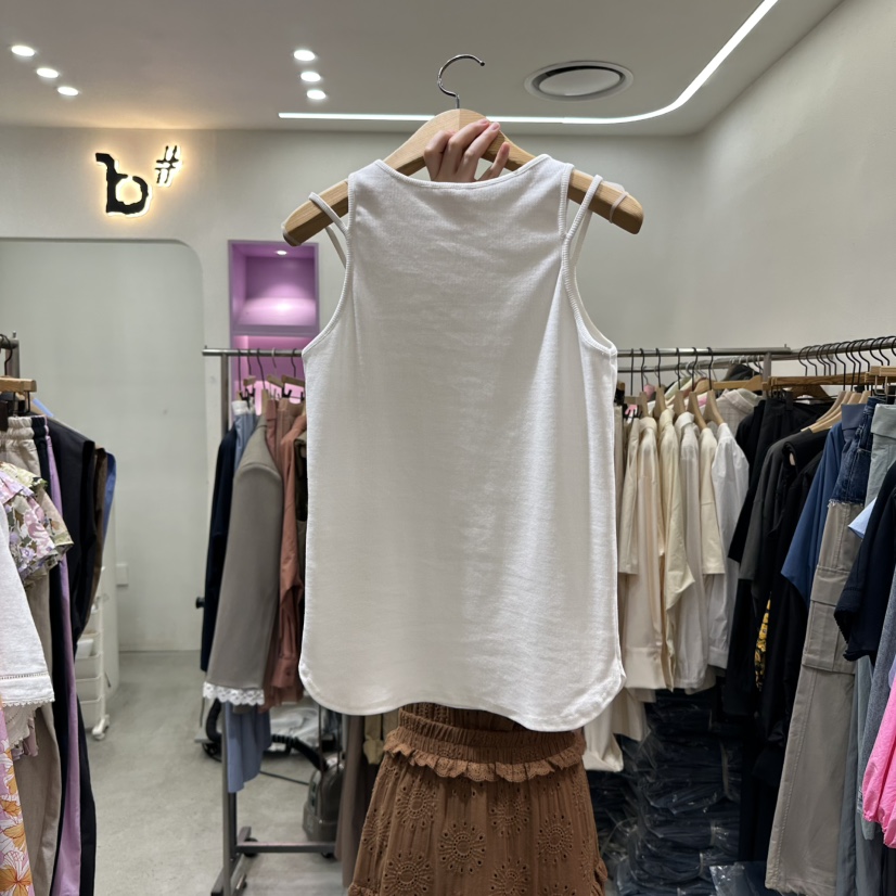 BISHOP韓國直郵㊣女裝新品25春夏休閑時尚人氣熱賣吊帶背心b#/BISHOP吊帶/背心