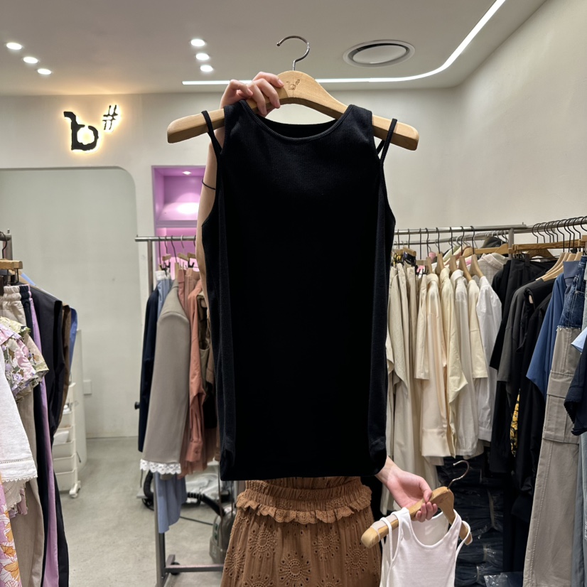 BISHOP韓國直郵㊣女裝新品25春夏休閑時尚人氣熱賣吊帶背心b#/BISHOP吊帶/背心圖色3