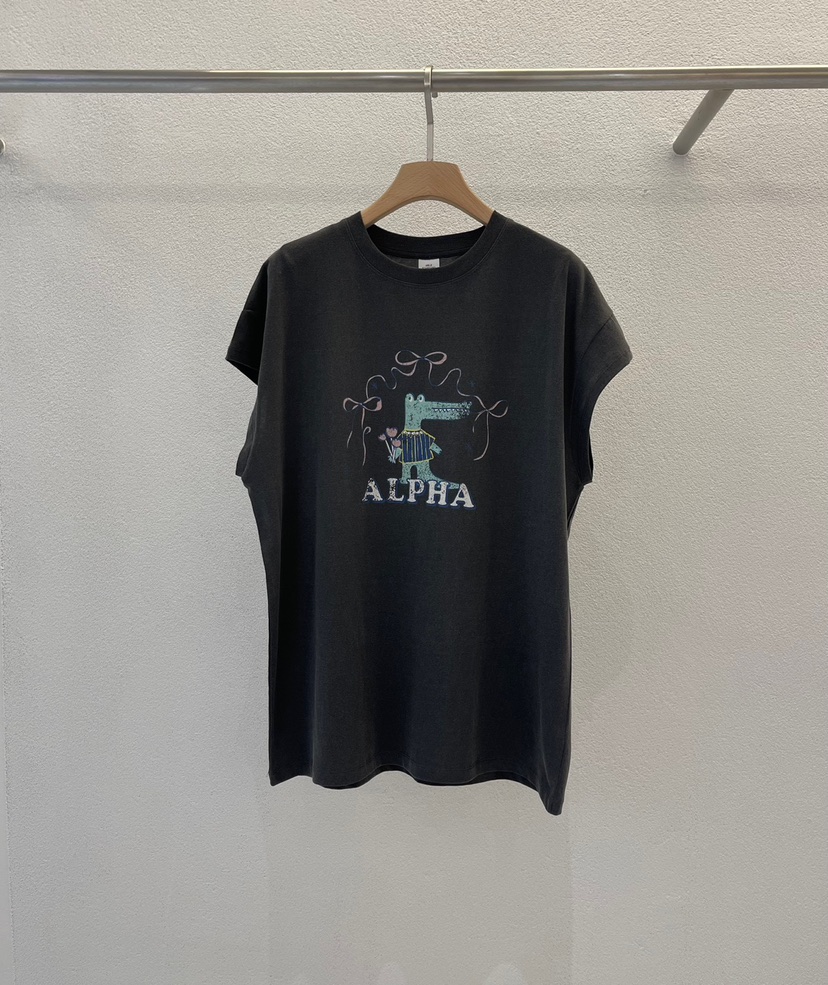 ABLERING直郵韓國代購㊣女裝新品25春夏人氣休閑推薦時尚T恤ABLE STANDARD/ABLERINGT恤圖色2