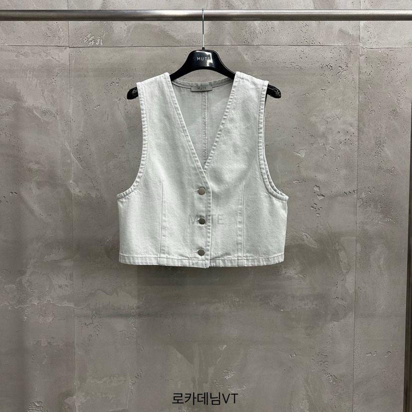 MUTE-P韓國直郵㊣女裝新品25春夏推薦人氣時尚休閑熱賣馬甲MUTE馬甲