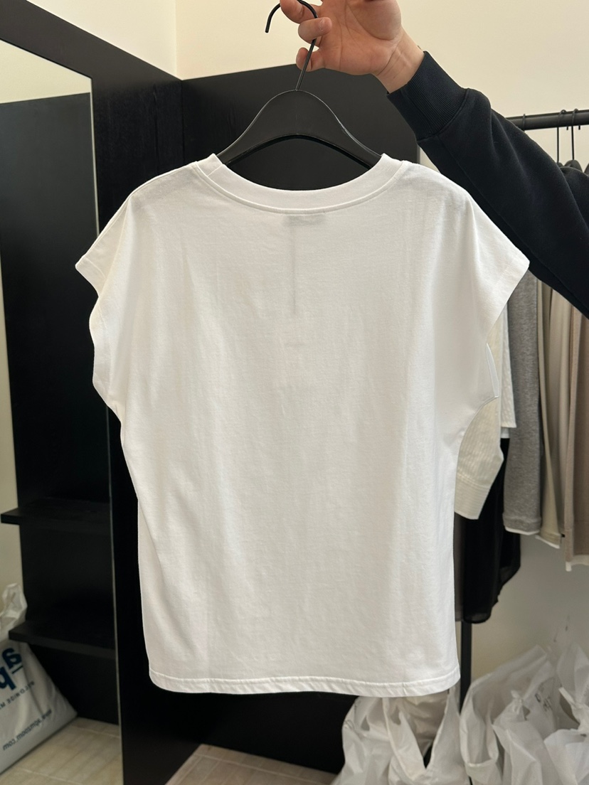 MOANI韓國㊣直郵東大門代購女裝新品25春夏時尚推薦T恤絲綢MOANIT恤