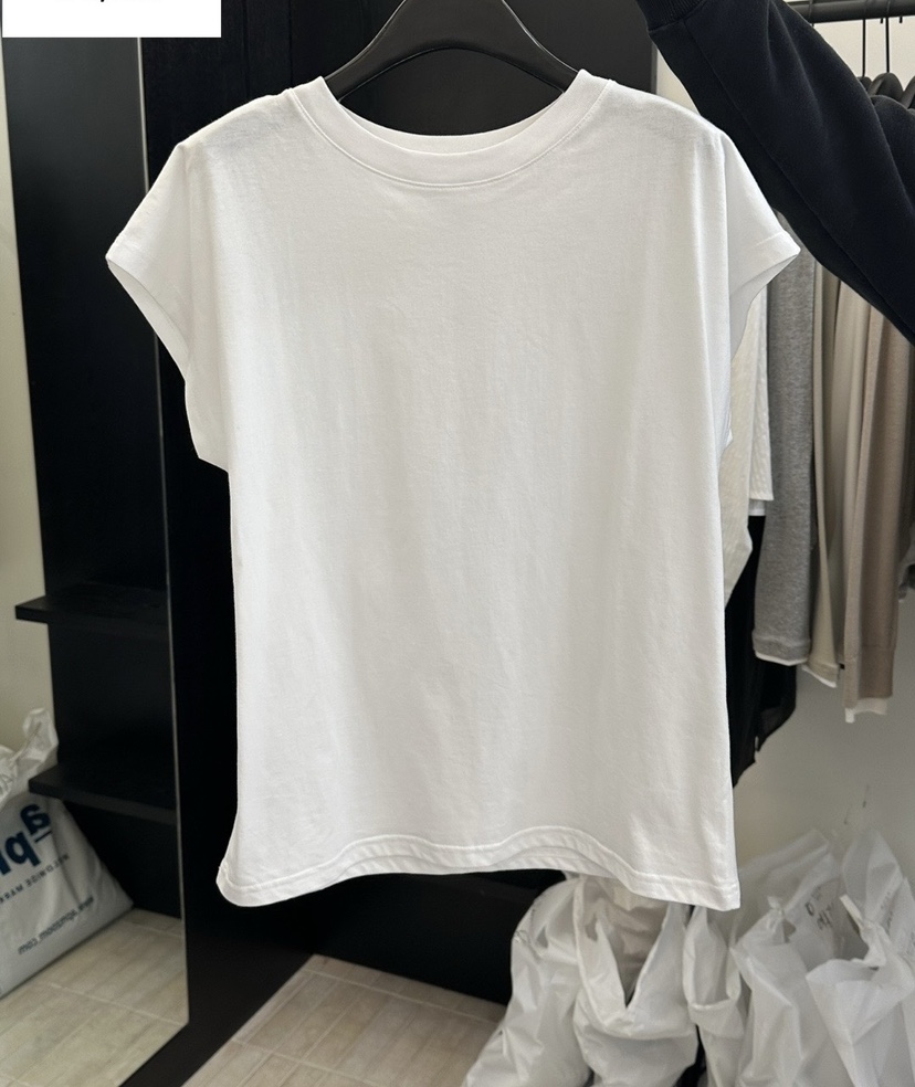 MOANI韓國㊣直郵東大門代購女裝新品25春夏時尚推薦T恤絲綢MOANIT恤