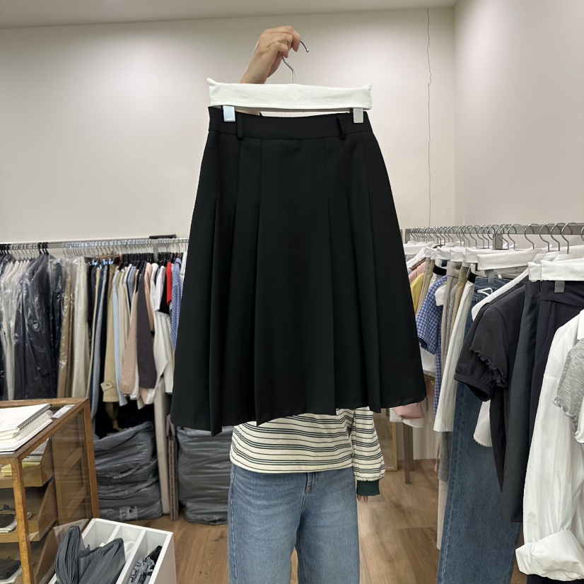 AGO韓國直郵㊣東大門實拍女裝新款人氣推薦25春夏半身裙中短裙AGO半身裙/中短裙圖色2
