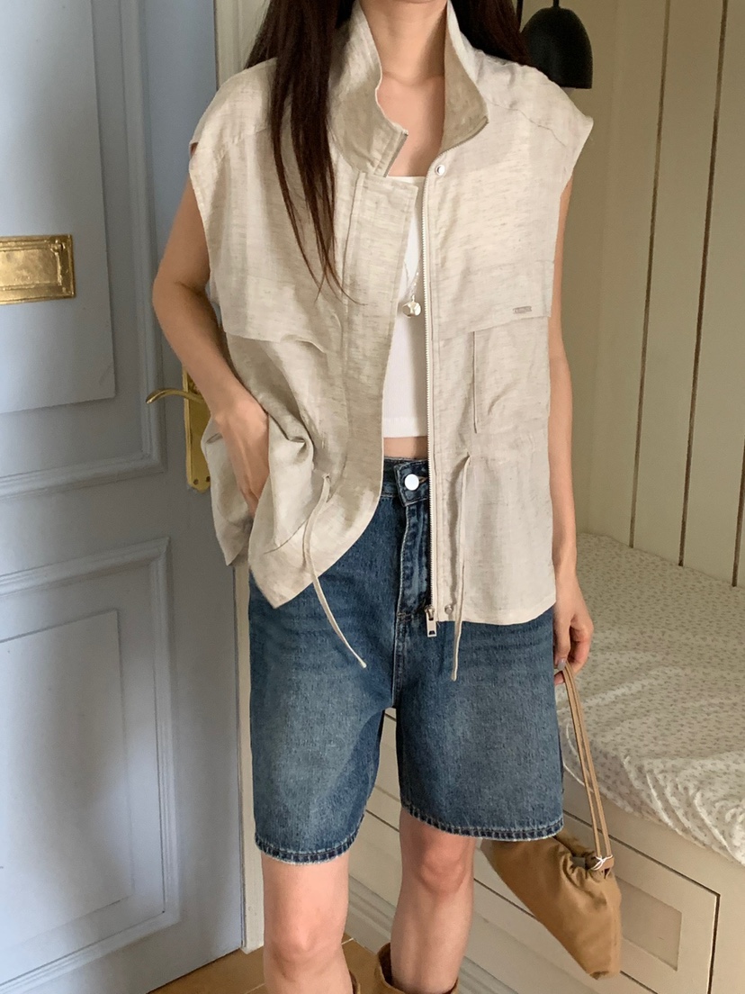 RIVER RAIN韓國㊣直郵東大門代購女裝新品熱賣時尚人氣馬甲RIVER RAIN馬甲