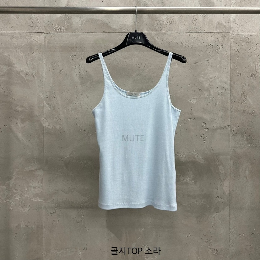 MUTE-P韓國直郵㊣女裝新款推薦人氣時尚休閑熱賣25春夏吊帶背心MUTE吊帶/背心圖色2