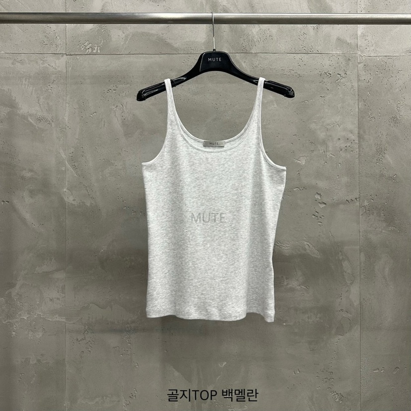 MUTE-P韓國直郵㊣女裝新款推薦人氣時尚休閑熱賣25春夏吊帶背心MUTE吊帶/背心圖色3