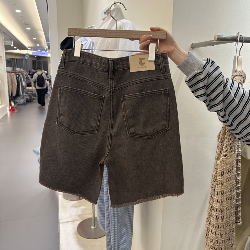 TOMGIRL韓國㊣直郵東大門代購女裝新品推薦25春夏人氣時尚短褲TOMGIRL短褲
