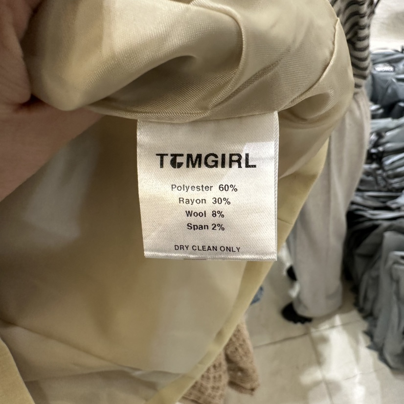 TOMGIRL韓國直郵㊣東大門實拍女裝新款人氣休閑推薦25春夏裙褲TOMGIRL裙褲