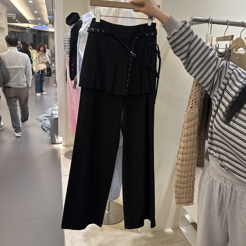 TOMGIRL韓國直郵㊣東大門實拍女裝新款人氣休閑推薦25春夏裙褲TOMGIRL裙褲圖色2