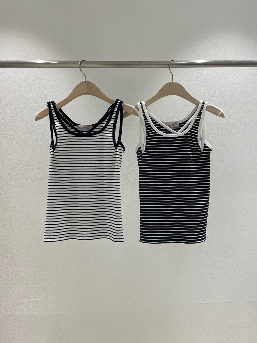 ROOMS SHOP韓國㊣直郵東大門代購女裝新款推薦休閑吊帶背心ROOMS_SHOP吊帶/背心