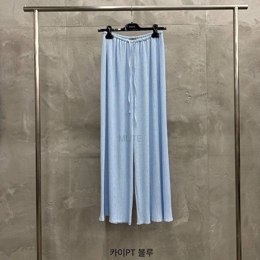 MUTE-P直郵韓國代購㊣女裝新品25春夏休閑時尚熱賣人氣休閑褲MUTE休閑褲圖色2