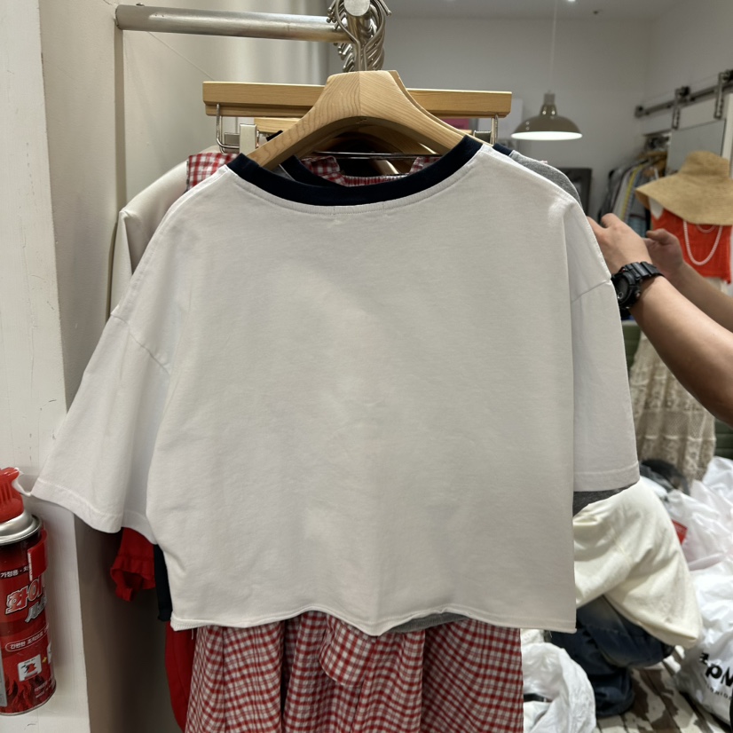ABBEYLEE直郵韓國代購㊣女裝新品時尚熱賣休閑人氣T恤大力水手ABBEYLEET恤