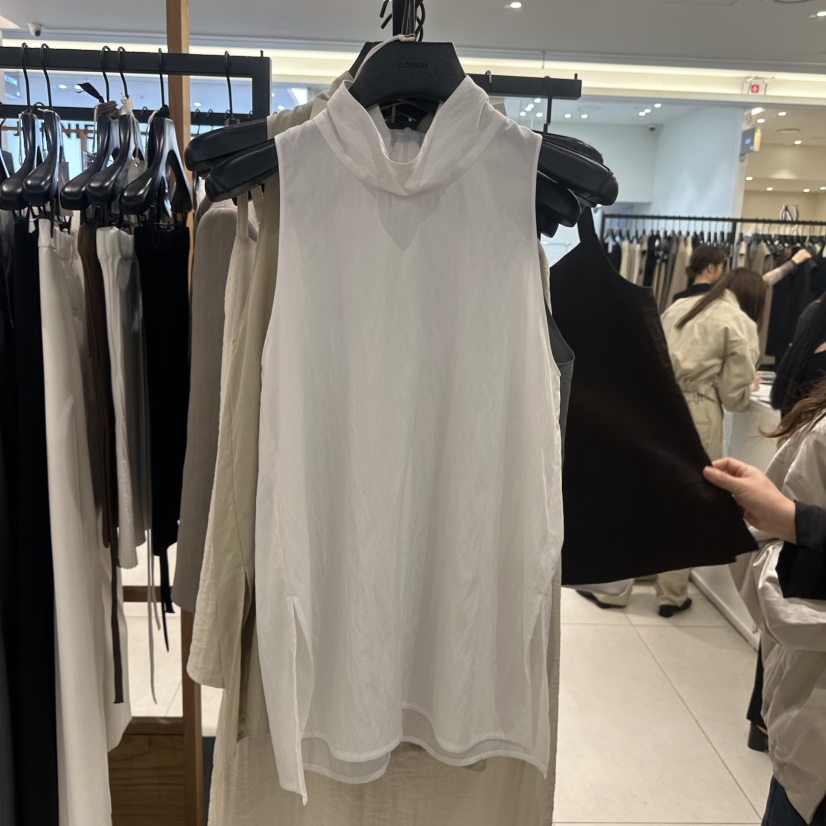BLOSSOM韓國㊣直郵東大門代購女裝新品休閑時尚吊帶背心高領BLOSSOM吊帶/背心