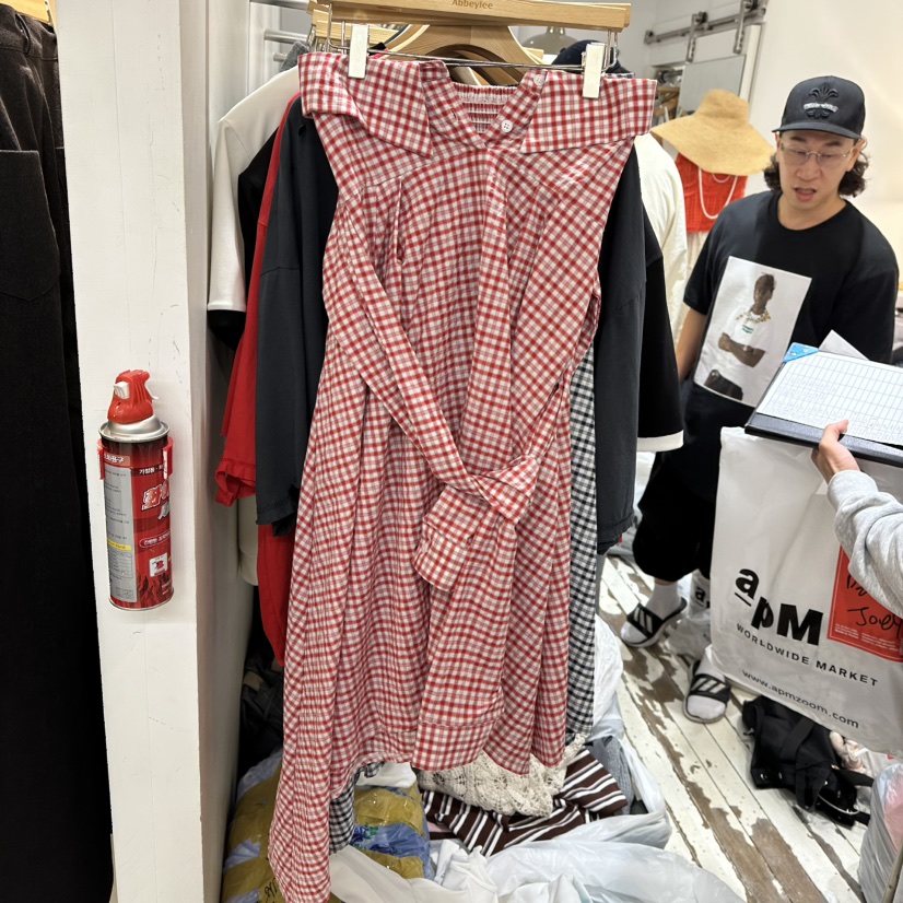 ABBEYLEE直郵韓國代購㊣女裝新品時尚人氣推薦熱賣25春夏長裙ABBEYLEE長裙圖色2