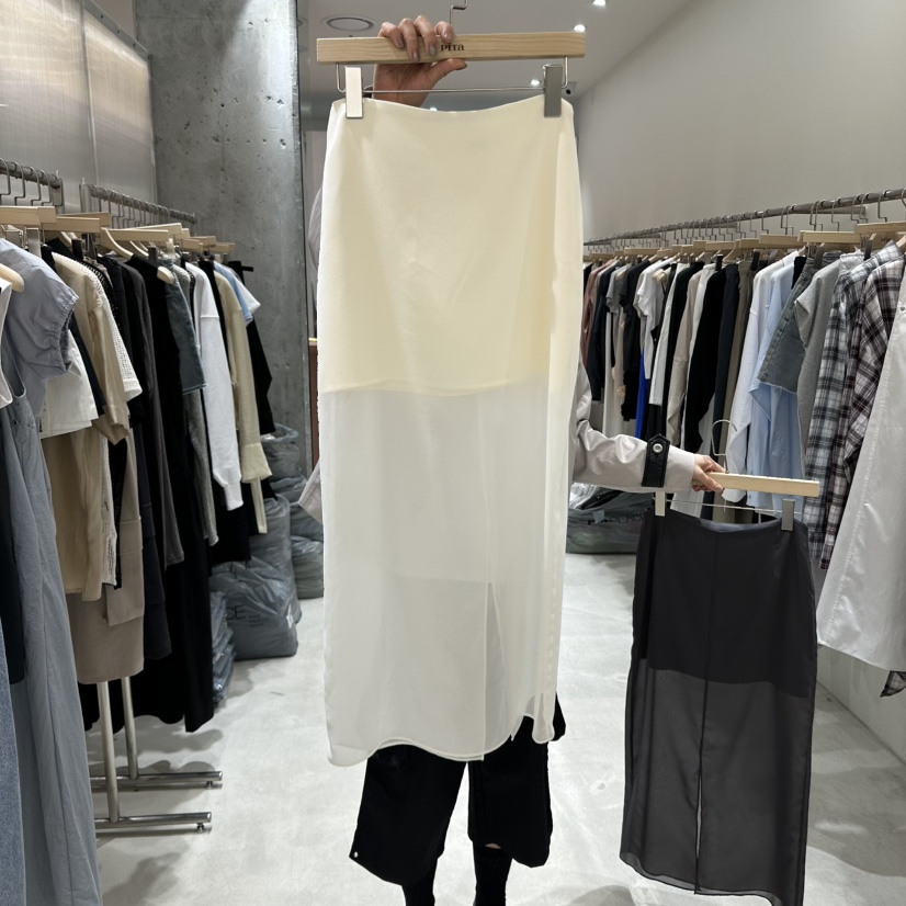 PITA韓國㊣直郵東大門代購女裝新品時尚推薦熱賣長裙雪紡長款THE VERLIN/piTa長裙
