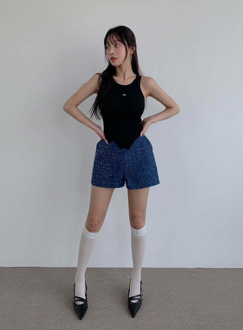 SLIT韓國直郵㊣女裝新款人氣25春夏時尚熱賣休閑推薦短褲SLIT短褲
