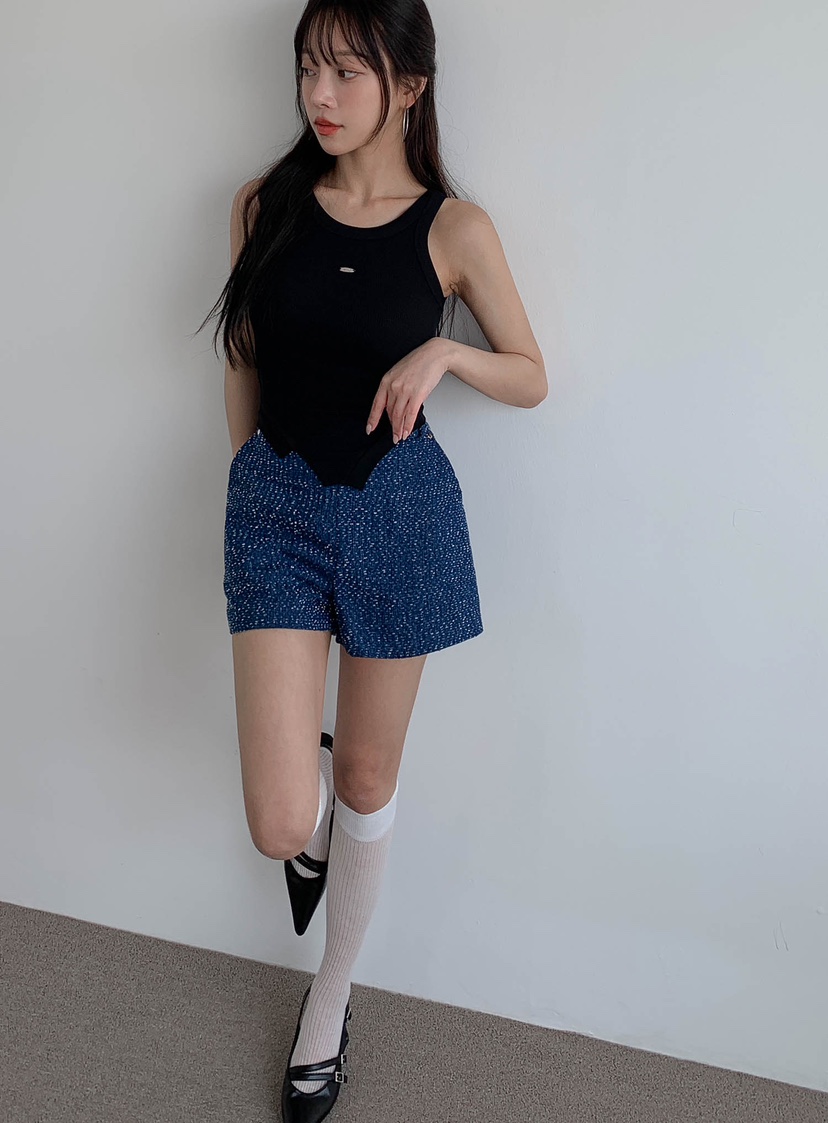 SLIT韓國直郵㊣女裝新款人氣25春夏時尚熱賣休閑推薦短褲SLIT短褲