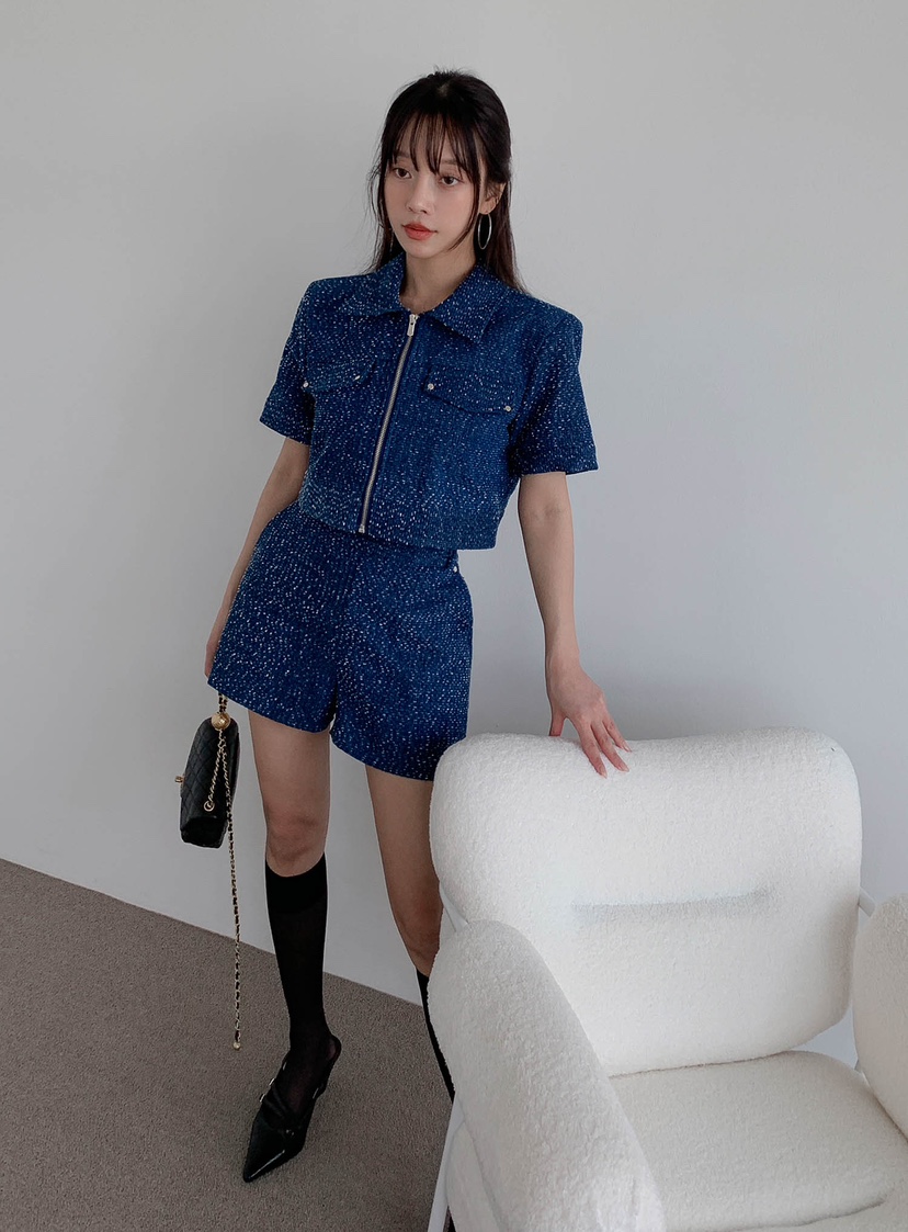SLIT韓國直郵㊣女裝新款人氣25春夏時尚熱賣休閑推薦短褲SLIT短褲