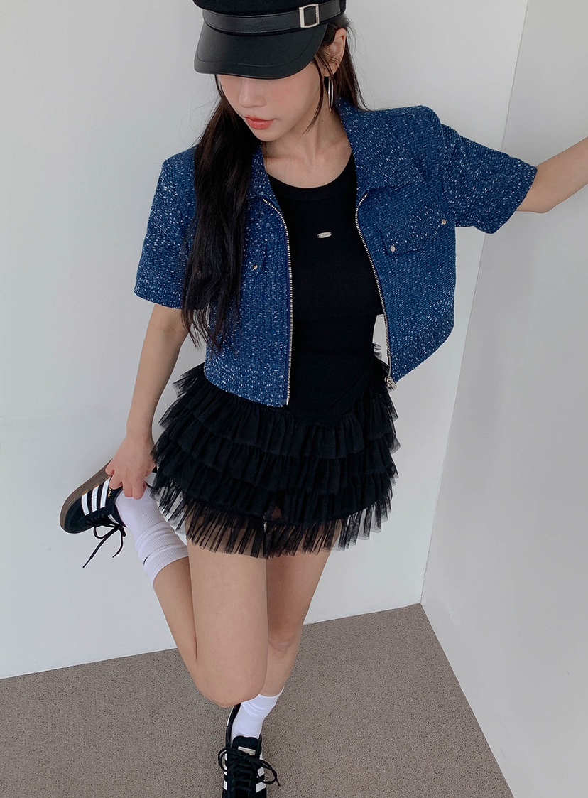 SLIT韓國直郵㊣東大門實拍女裝新品25春夏熱賣時尚推薦夾克SLIT夾克