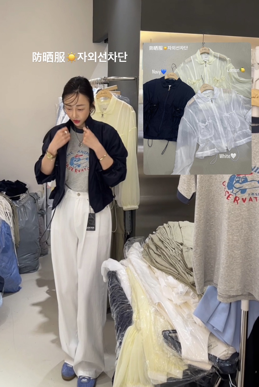 BOUND.A韓國直郵㊣東大門實拍女裝新品休閑人氣時尚熱賣夾克BOUND.A夾克