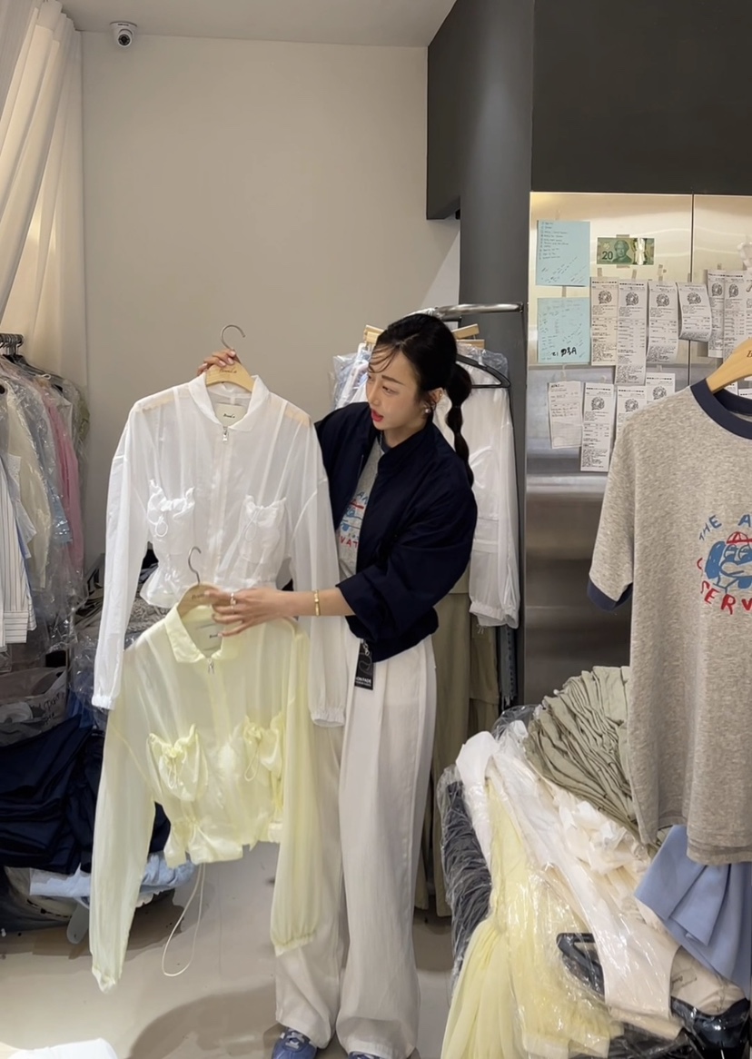BOUND.A韓國直郵㊣東大門實拍女裝新品休閑人氣時尚熱賣夾克BOUND.A夾克