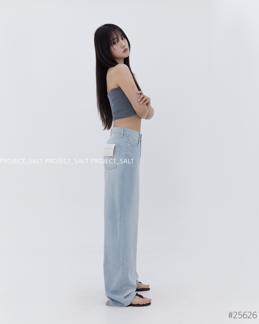 PROJECT SALT直郵韓國代購㊣女裝新品熱賣牛仔褲PROJECTSALT牛仔褲