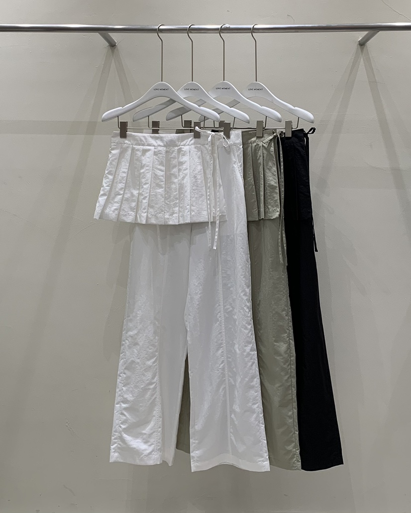 LOVE MOMENT韓國㊣直郵東大門代購女裝新品25春夏人氣裙褲LOVE MOMENT裙褲