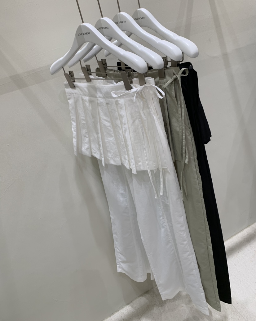 LOVE MOMENT韓國㊣直郵東大門代購女裝新品25春夏人氣裙褲LOVE MOMENT裙褲