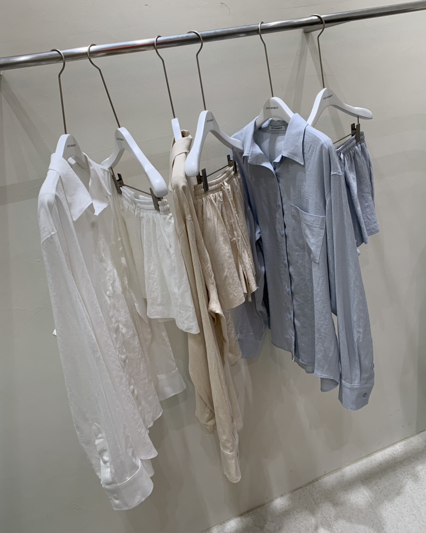 LOVE MOMENT韓國㊣直郵東大門代購女裝新品25春夏套裝套裝亞麻LOVE MOMENT套裝