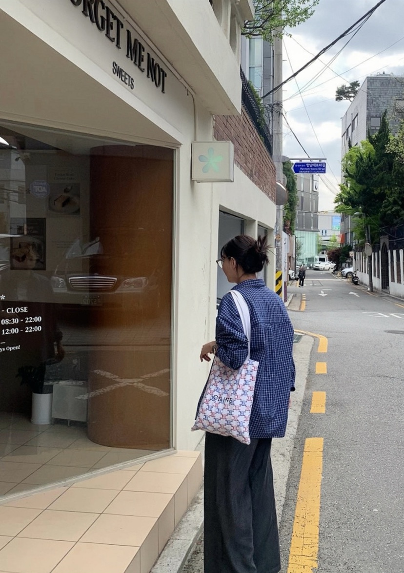 COURGETTE韓國㊣直郵東大門代購女裝新品25春夏襯衫蕾絲衫格紋COURGETTE襯衫/蕾絲衫