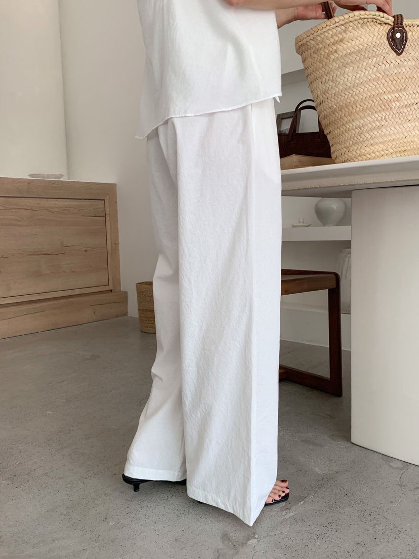 ROUGH直郵韓國代購㊣女裝新品25春夏時尚推薦休閑熱賣休閑褲ROUGH休閑褲