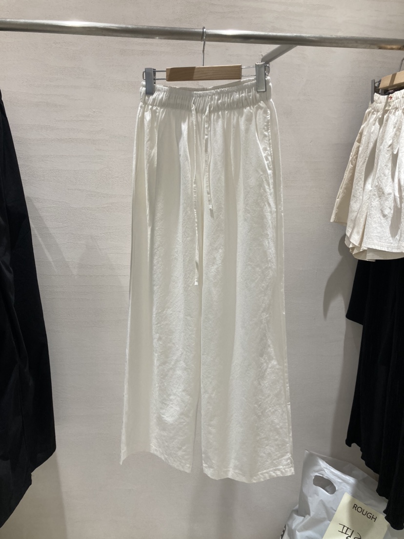 ROUGH直郵韓國代購㊣女裝新品25春夏時尚推薦休閑熱賣休閑褲ROUGH休閑褲圖色2