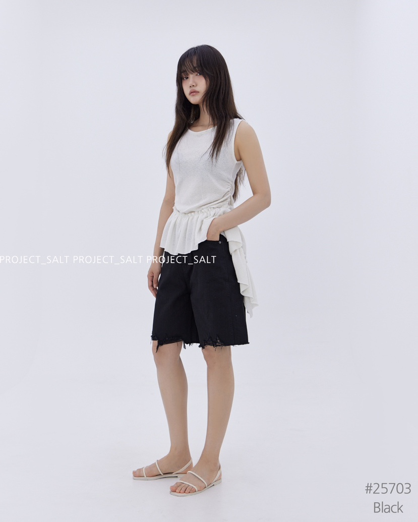 PROJECT SALT直郵韓國代購㊣女裝新款休閑短褲PROJECTSALT短褲