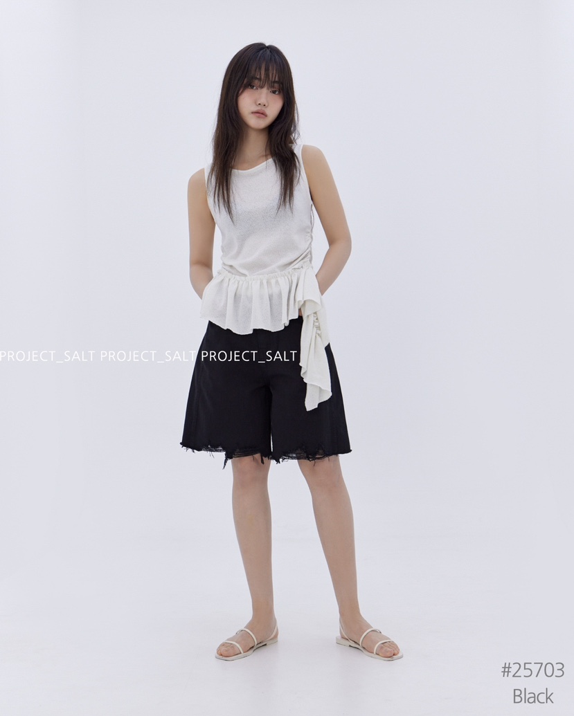 PROJECT SALT直郵韓國代購㊣女裝新款休閑短褲PROJECTSALT短褲