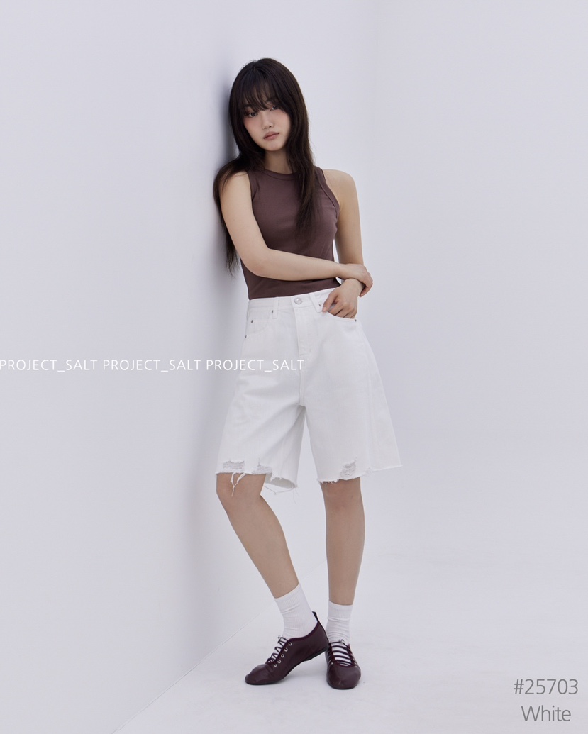 PROJECT SALT直郵韓國代購㊣女裝新款休閑短褲PROJECTSALT短褲