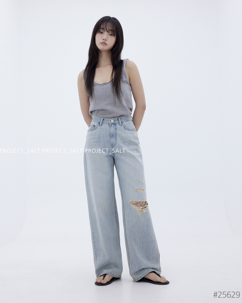 PROJECT SALT韓國直郵㊣女裝新品人氣牛仔褲PROJECTSALT牛仔褲