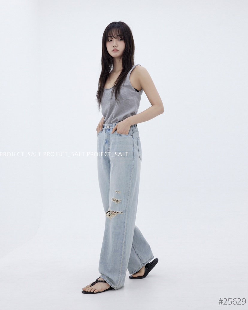 PROJECT SALT韓國直郵㊣女裝新品人氣牛仔褲PROJECTSALT牛仔褲