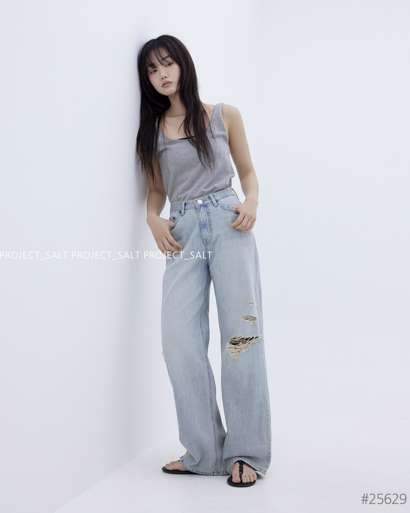 PROJECT SALT韓國直郵㊣女裝新品人氣牛仔褲PROJECTSALT牛仔褲