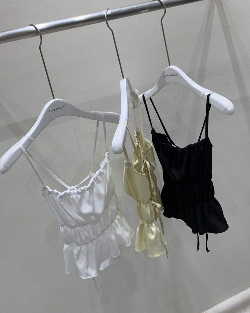 LOVE MOMENT韓國直郵㊣東大門實拍女裝新品人氣休閑吊帶背心LOVE MOMENT吊帶/背心