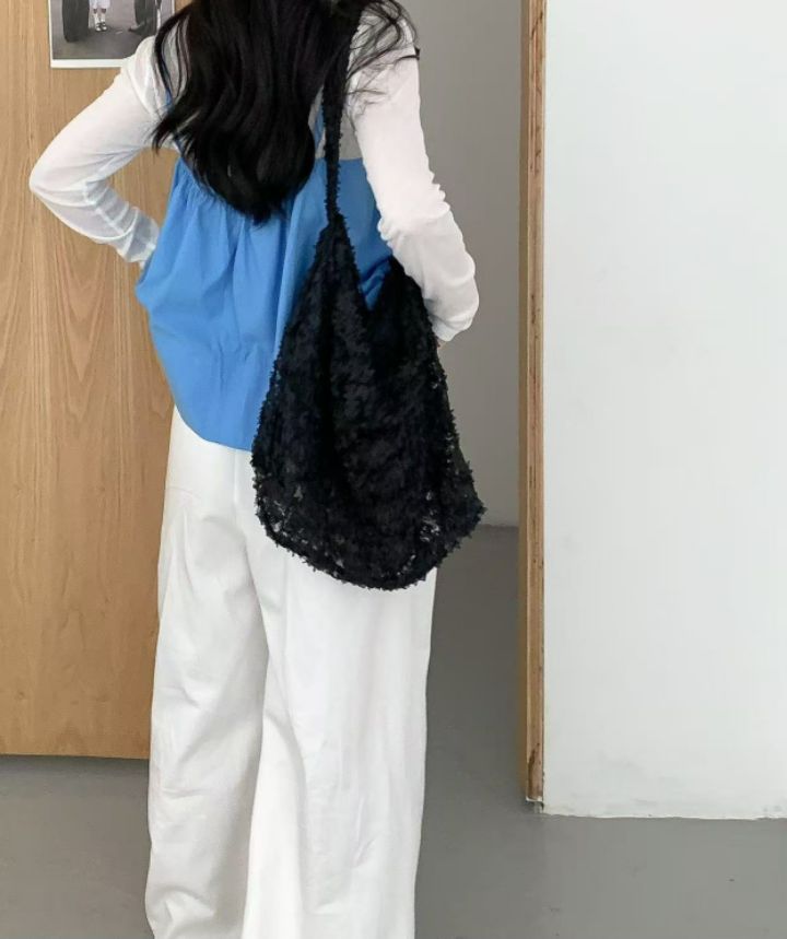 TROUVAILLE韓國㊣直郵東大門代購女裝新款時尚熱賣單肩斜跨包TROUVAILLE單肩/斜跨包