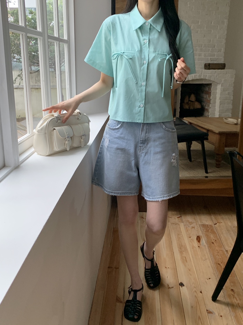 BOUND.A韓國㊣直郵東大門代購女裝新品推薦人氣襯衫蕾絲衫BOUND.A襯衫/蕾絲衫