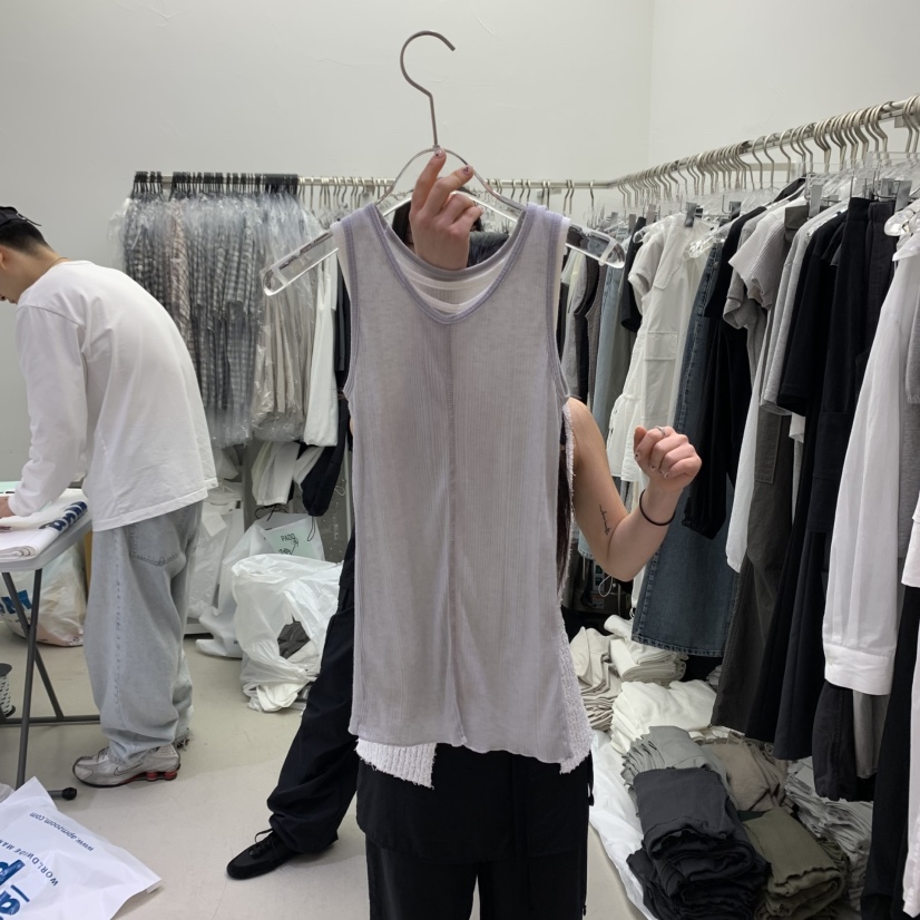 PADO韓國直郵㊣東大門實拍女裝新款休閑25春夏熱賣吊帶背心PADO吊帶/背心
