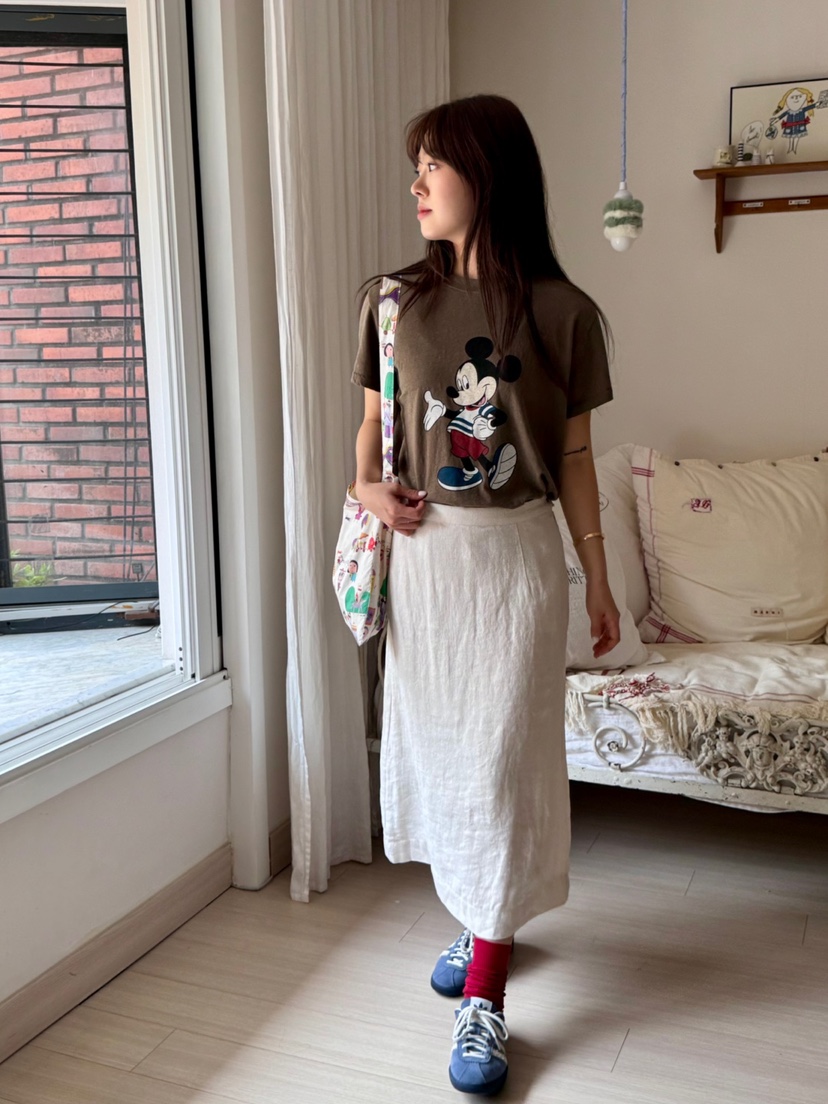 AT NOTE直郵韓國代購㊣女裝新款25春夏推薦熱賣休閑時尚T恤AT NOTET恤