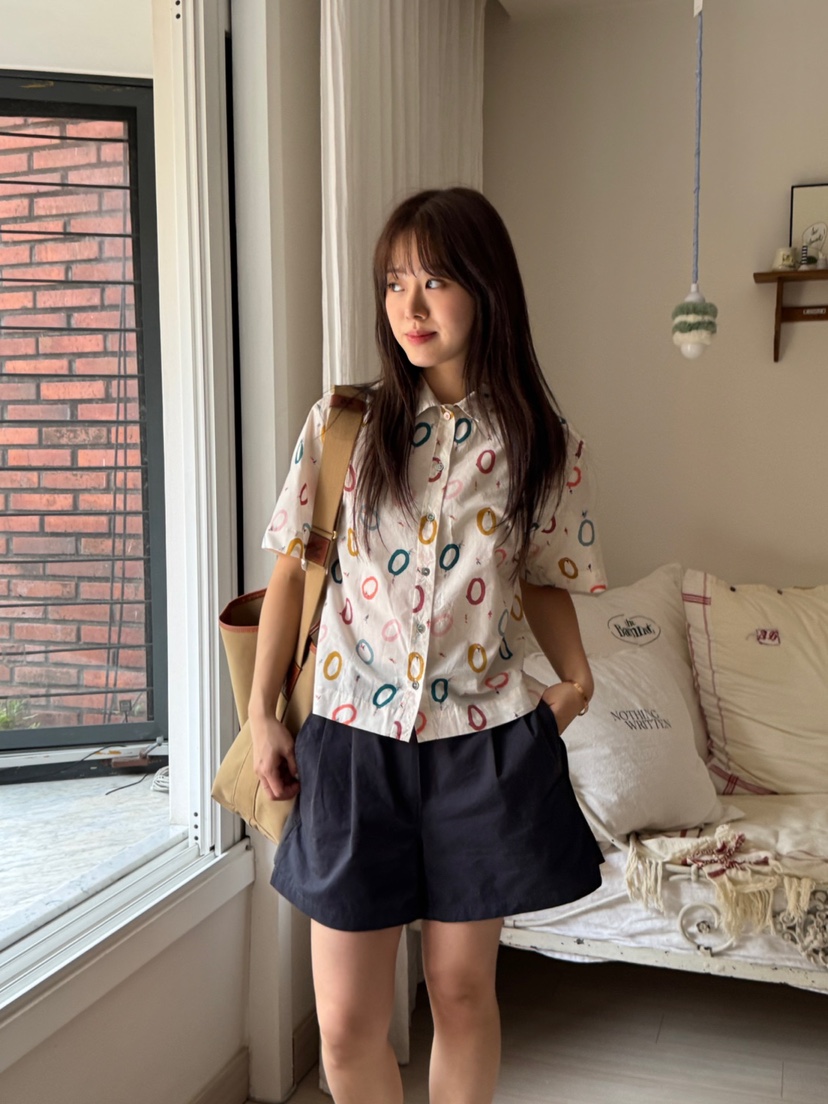 AT NOTE韓國直郵㊣女裝新品熱賣時尚25春夏人氣休閑推薦短褲AT NOTE短褲
