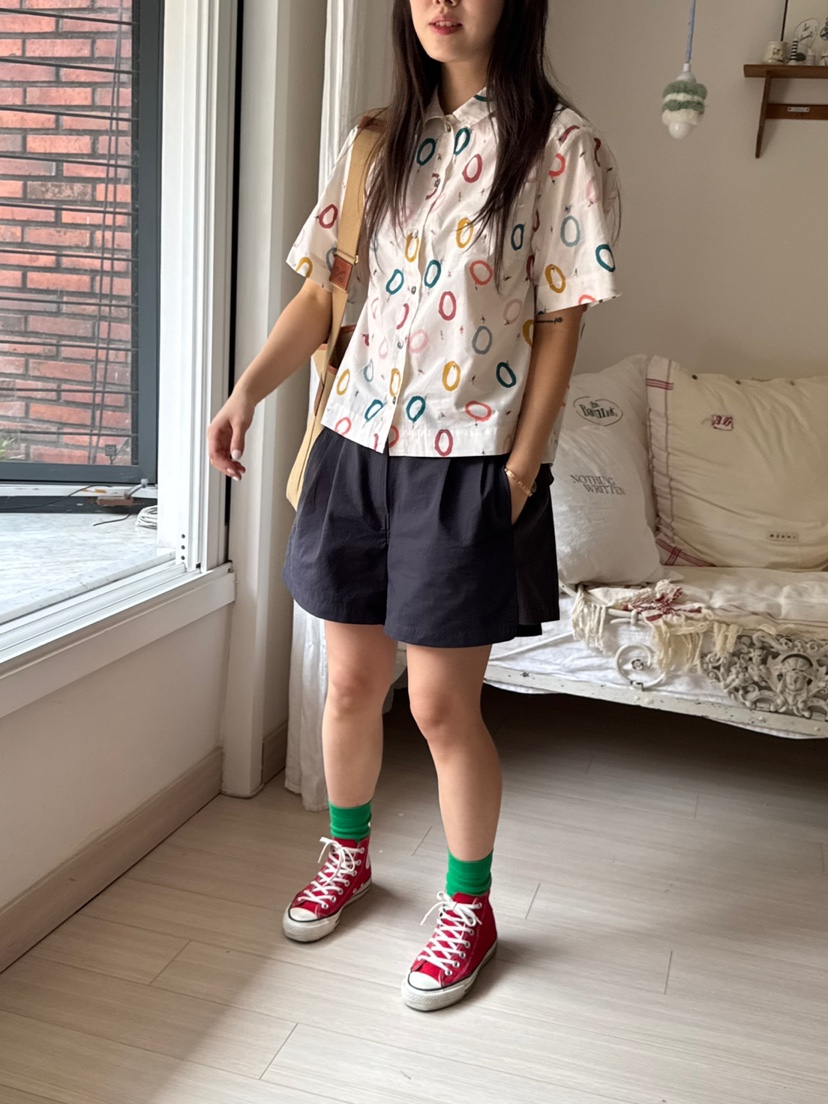 AT NOTE韓國直郵㊣女裝新品熱賣時尚25春夏人氣休閑推薦短褲AT NOTE短褲