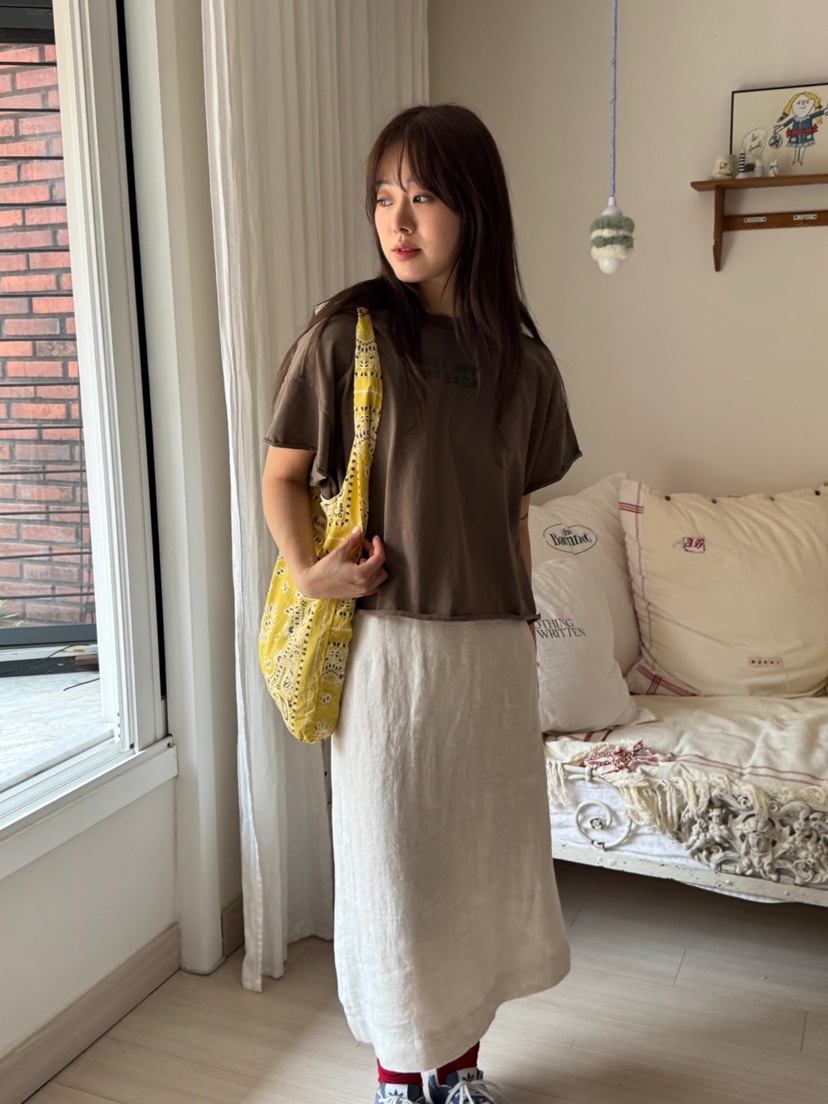 AT NOTE韓國直郵㊣東大門實拍女裝新款人氣時尚25春夏熱賣T恤AT NOTET恤