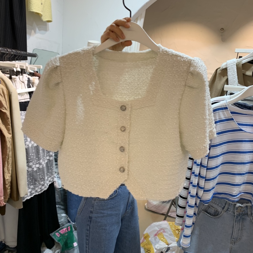 OZ韓國㊣直郵東大門代購女裝新款休閑時尚推薦熱賣夾克粗花呢OZ.ounce夾克圖色3