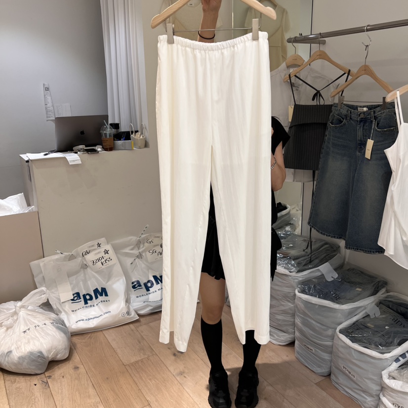 AUBE直郵韓國代購㊣女裝新款推薦時尚25春夏休閑人氣休閑褲AUBE休閑褲圖色2